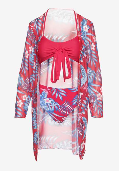 Costum de baie bikini Zarionea Roșu 5