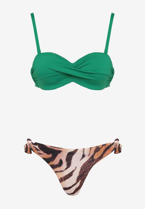 Costum de baie bikini Galanoria Verde închis 6