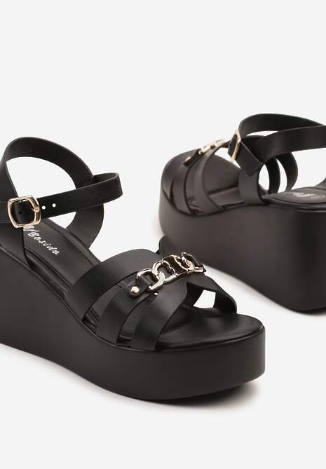 Sandale Catelline Negre 6