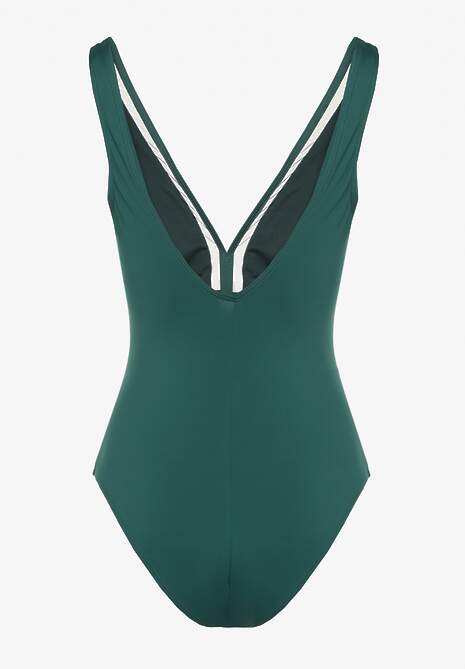 Costum de baie Folore Verde închis 6