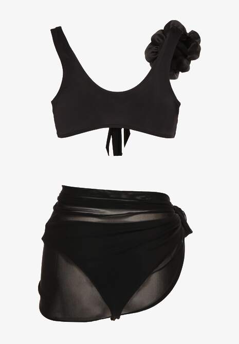 Costum de baie bikini Folissa Negru 6