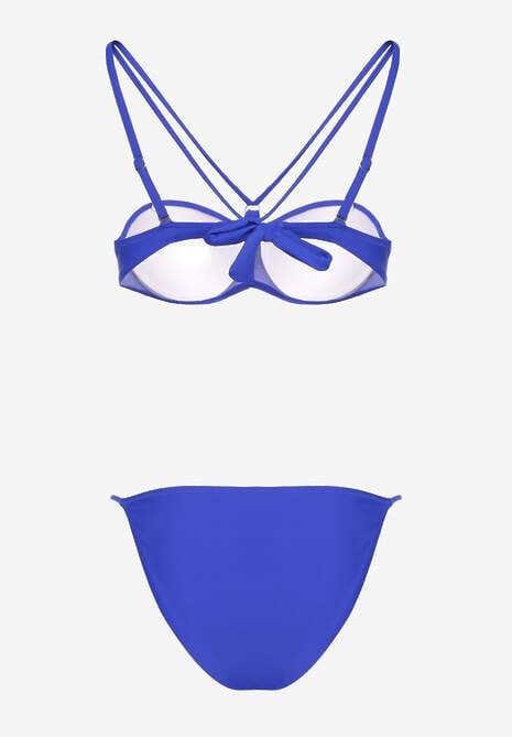 Costum de baie bikini Fadelinna Albastru 6
