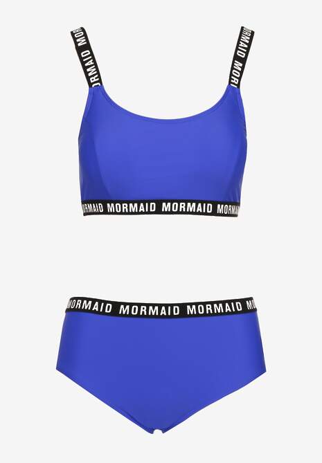 Costum de baie bikini Nevoneira Albastru 5