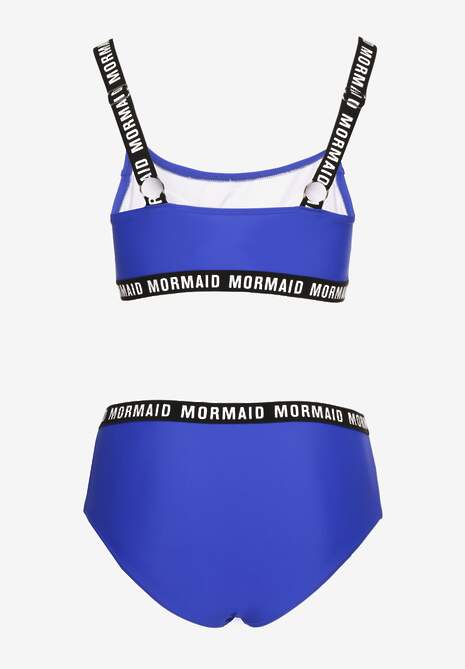 Costum de baie bikini Nevoneira Albastru 6