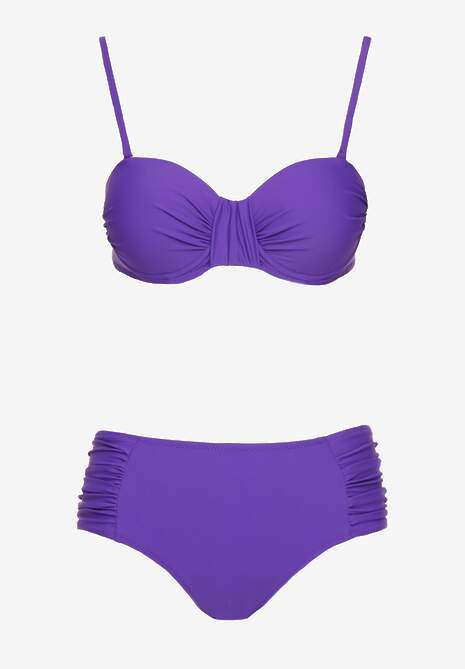 Costum de baie bikini Vintelle Mov 5