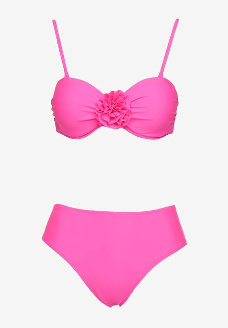 Costum de baie bikini Tenionea Roz 5