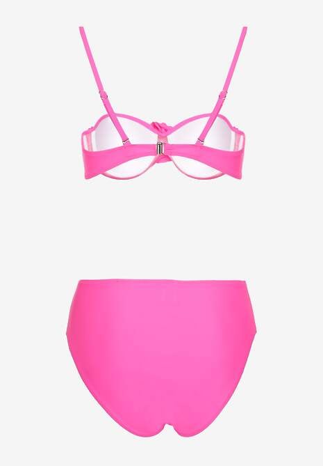 Costum de baie bikini Tenionea Roz 6