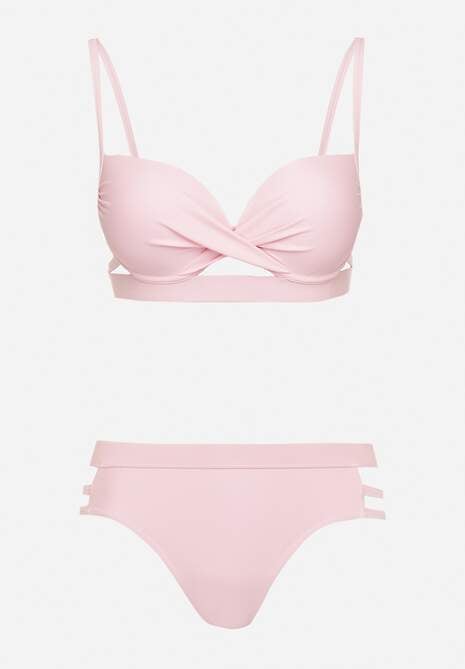 Costum de baie bikini Kinessa Roz deschis 5