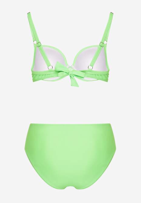 Costum de baie bikini Tenumela Verde deschis 6