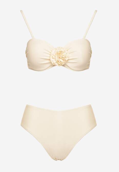 Costum de baie bikini Tenionea Bej 5