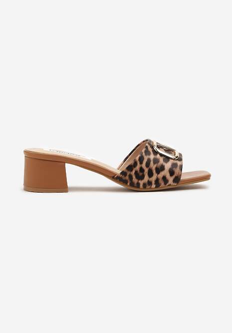 Papuci Rediraella Imprimeu leopard 4