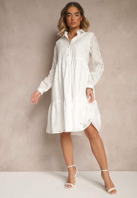 Rochie Folisse Albă 4