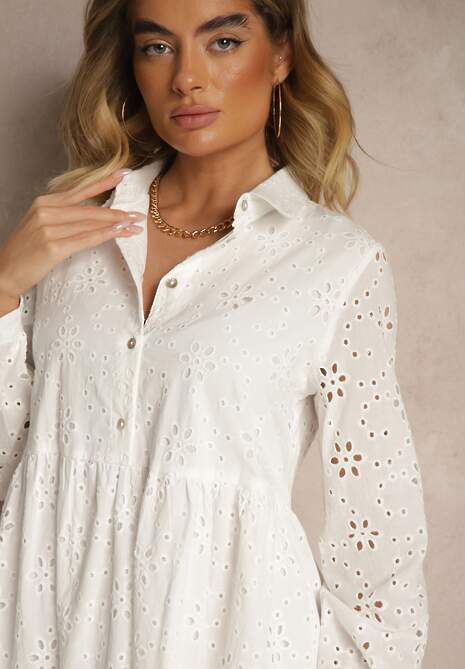 Rochie Folisse Albă 5