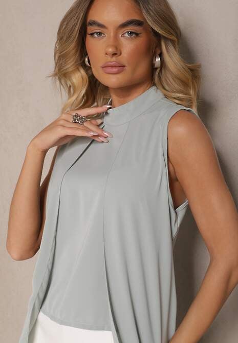 Bluză Fadeselle Verde deschis 5