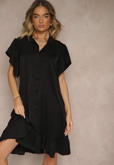 Rochie Tenelora Neagră 4