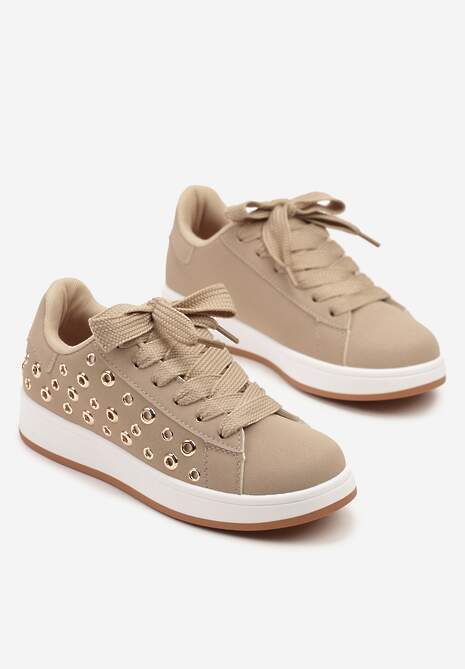 Sneakers Feloriela Bej închis 5