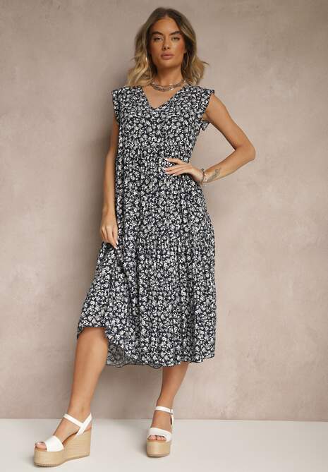 Rochie Iffilara Bleumarin 4
