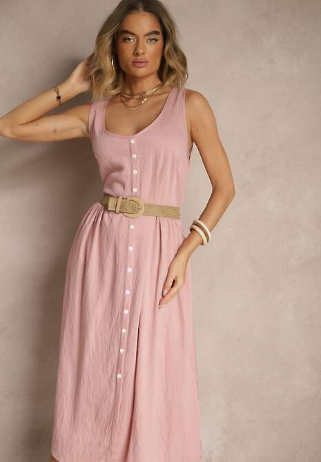 Rochie Nataviela Roz 4