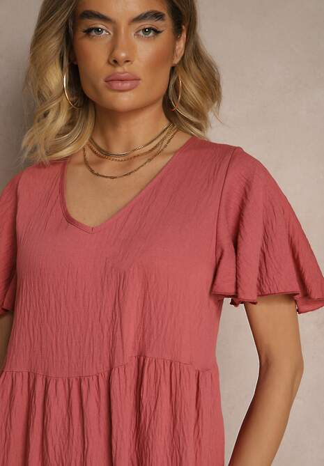 Rochie Natasella Roz închis 5