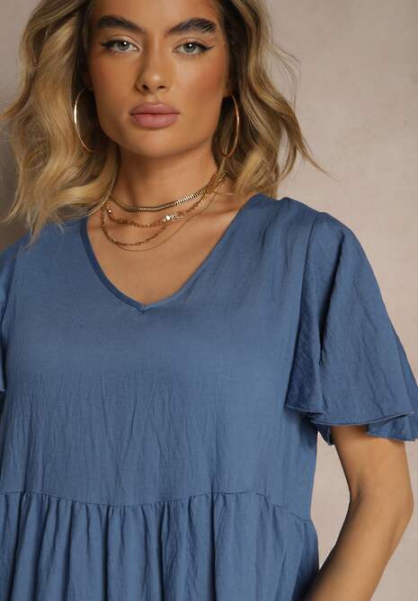 Rochie Natasella Albastră 5