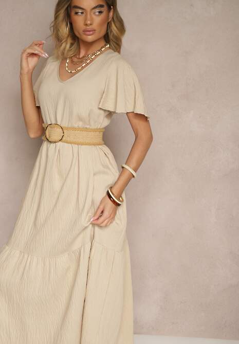 Rochie Natonia Bej deschis 4