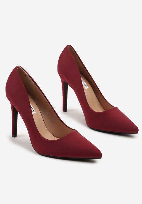 Pantofi stiletto Doviria Bordo 5