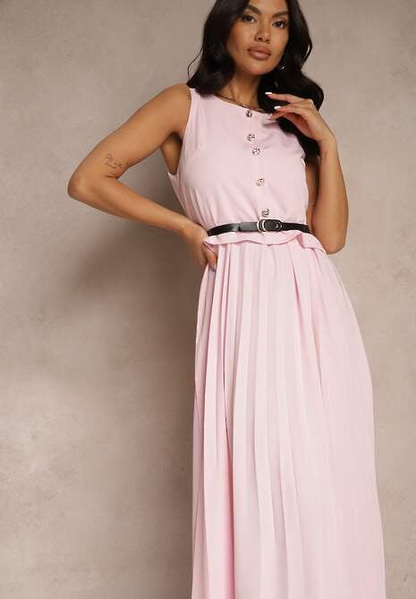 Rochie Iffule Roz 4