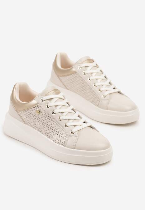 Sneakers Mariselia Bej deschis 5
