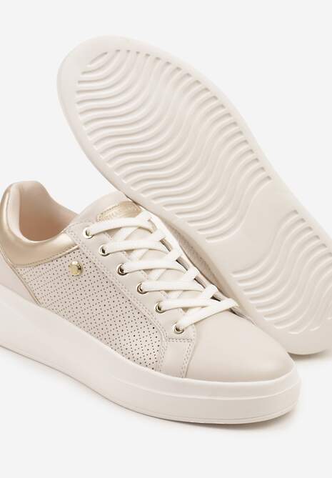 Sneakers Mariselia Bej deschis 6