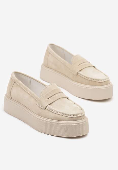 Pantofi casual Sadawene Bej 5