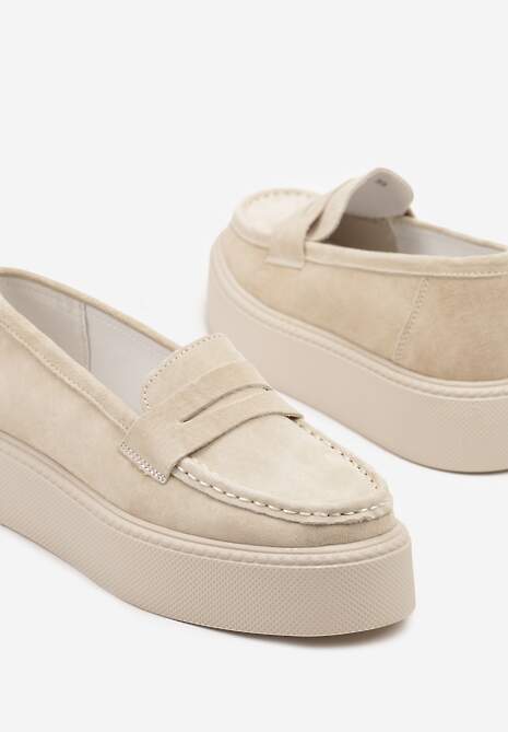 Pantofi casual Sadawene Bej 6