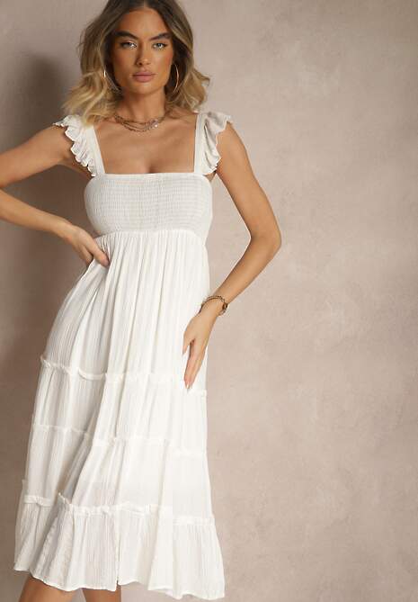 Rochie Iffaria Albă 4