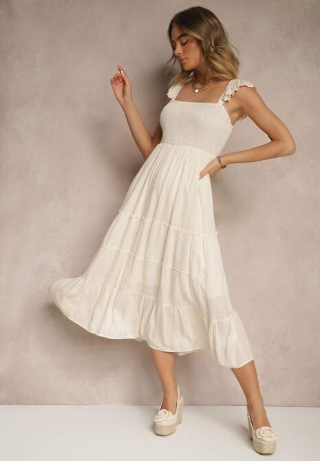 Rochie Iffaria Bej 4