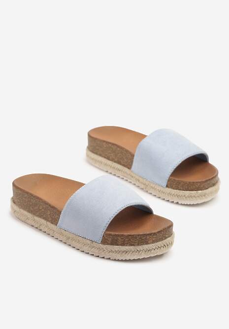 Papuci Relles Albastru deschis 5
