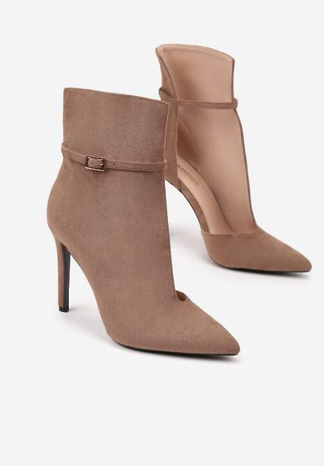 Botine Wionesa Bej închis 5