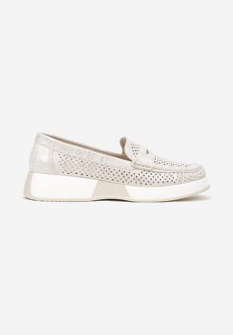 Mocasini Lunenia Bej 4