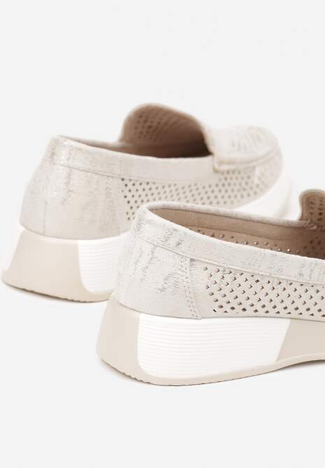 Mocasini Lunenia Bej 6