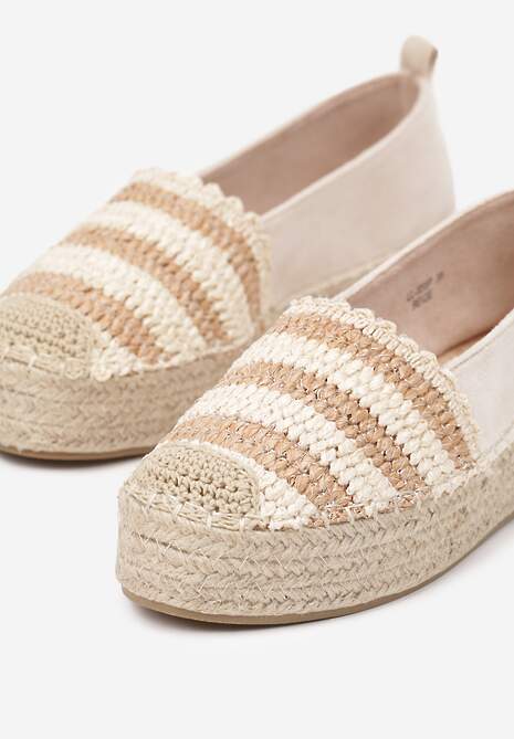Espadrile Lelisse Bej 6