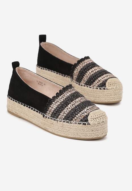 Espadrile Lelisse Negre 5