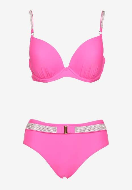Costum de baie bikini Fucsia 5