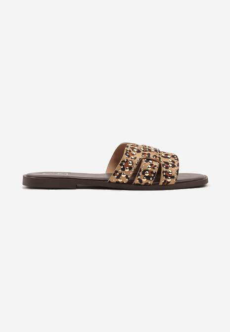 Papuci Redolinae Imprimeu leopard 4
