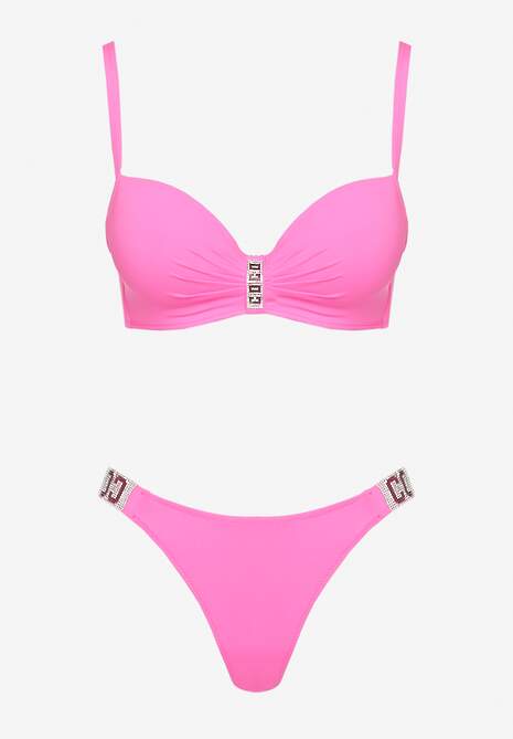 Costum de baie bikini Nateria Fucsia 5