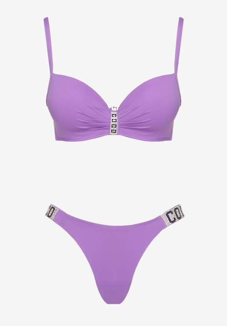 Costum de baie bikini Nateria Mov 5