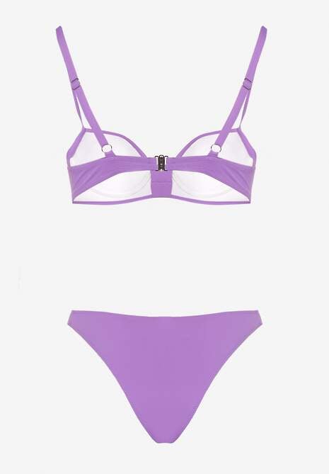 Costum de baie bikini Nateria Mov 6