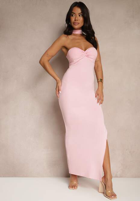 Rochie Lunitiela Roz 4