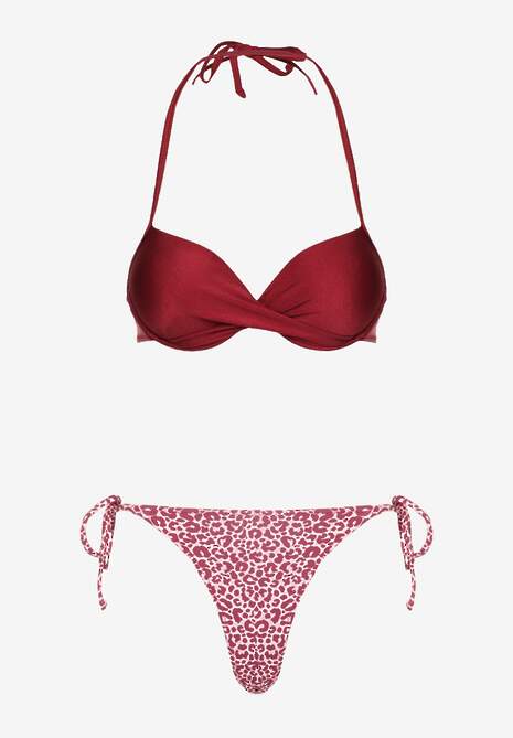 Costum de baie bikini Savadine Bordo 5