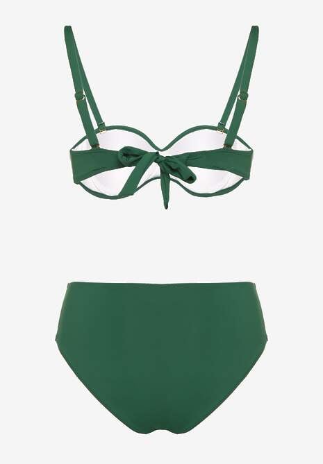 Costum de baie bikini Kinrina Verde închis 6