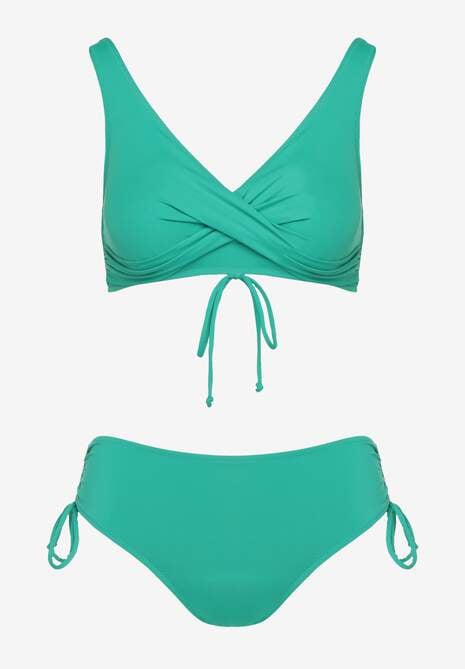 Costum de baie bikini Kinalisa Verde închis 5