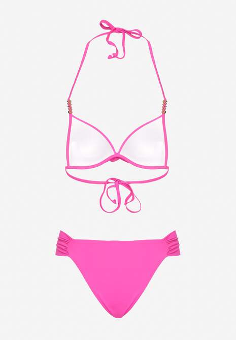 Costum de baie bikini Mirisenia Fucsia 6