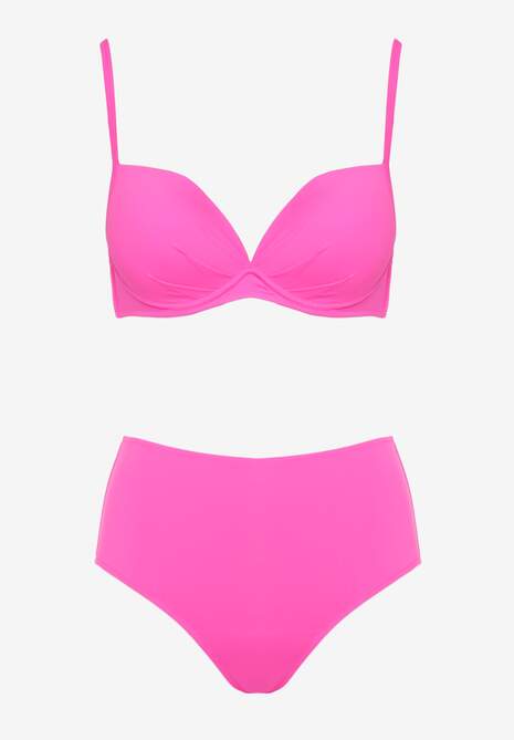 Costum de baie bikini Natonea Fucsia 5